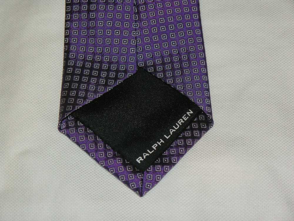Ralph Lauren Black Label Purple Geometric Classic… - image 5