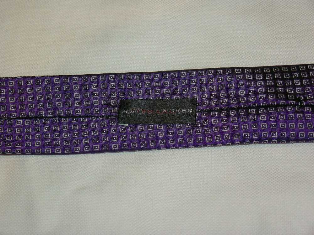 Ralph Lauren Black Label Purple Geometric Classic… - image 8