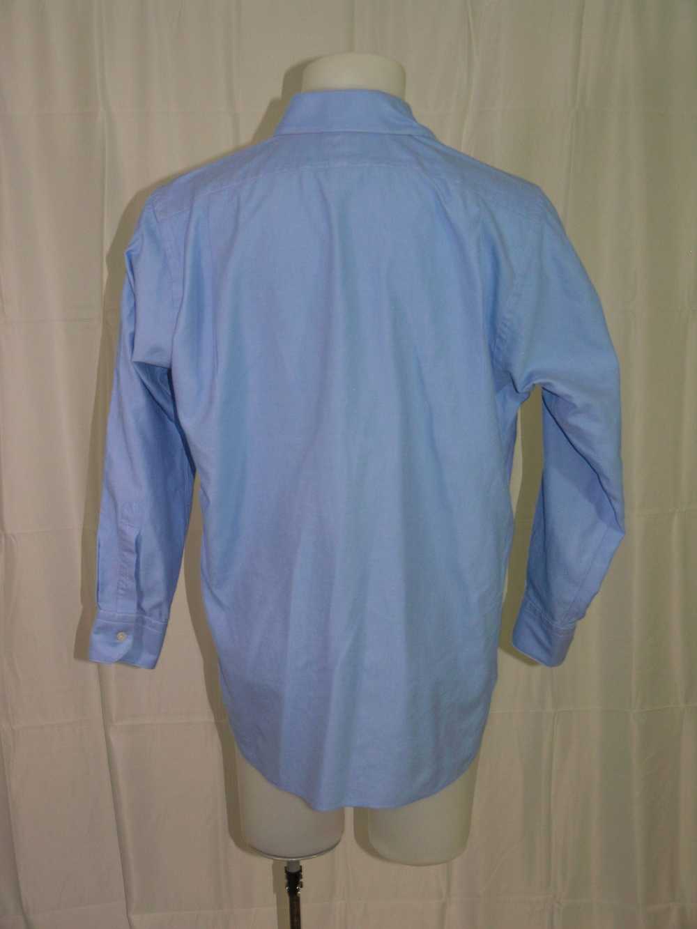 Custom × Hamilton Shirt Co. Blue Subtle Honeycomb… - image 7