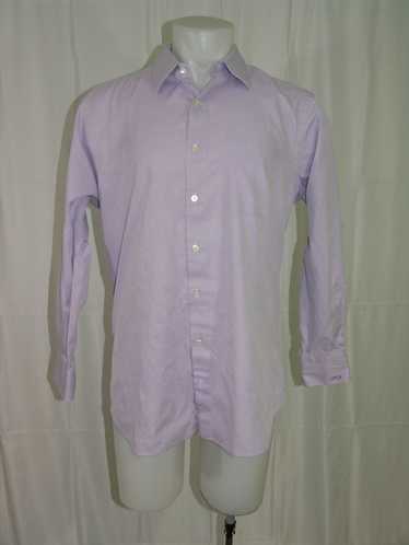 Hamilton Shirt Co. Custom Made Solid Purple Cotton