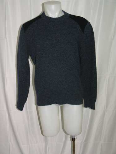 Ermenegildo Zegna Sport Blue Pullover Sweater Wool