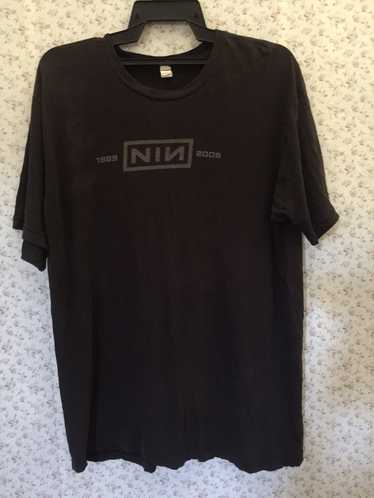 Band Tees × Tour Tee Nine Inch Nail (NIN) Box Logo