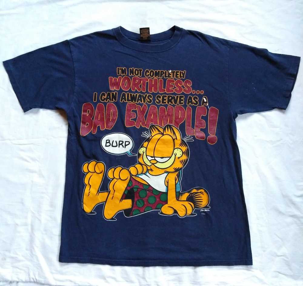 Cartoon Network × Garfield Cartoon Garfield Tshirt - Gem