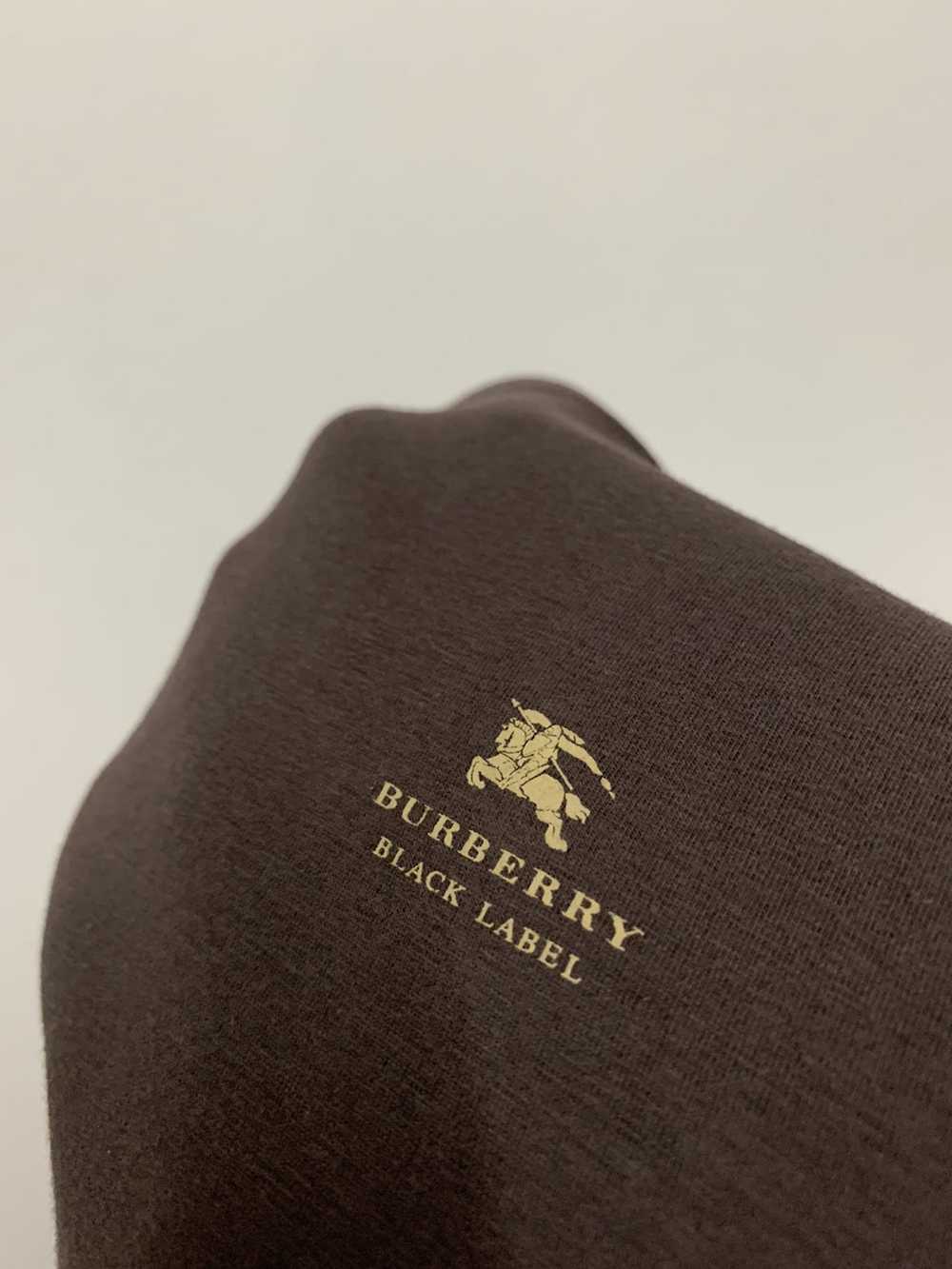 Burberry Burberry Black Label V-neck Shirt Chocol… - image 7
