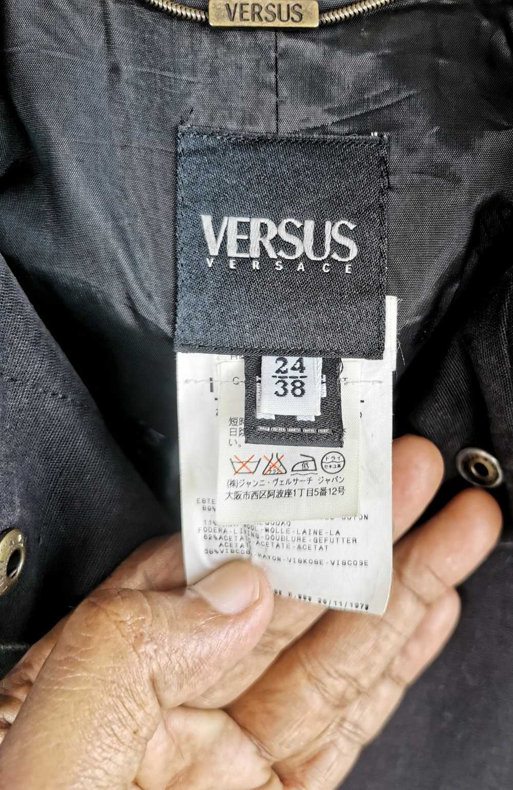 Versus Versace Luxury Versus Versace Long Jacket - image 4