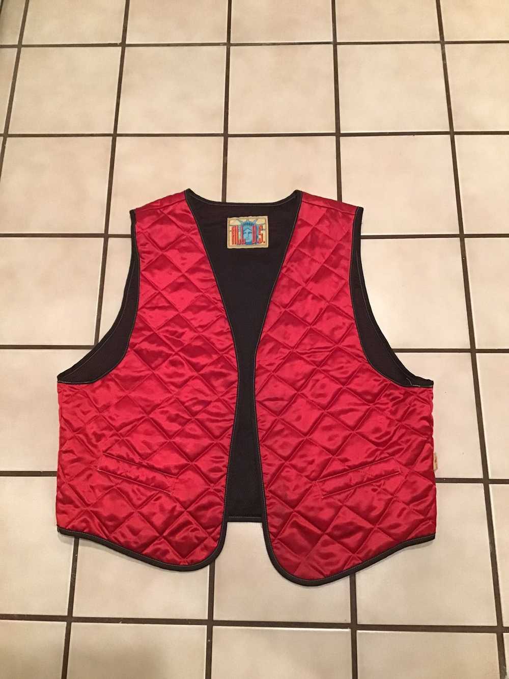 Vintage 90s Shiny Diamond Quilted Puffer Hip Hop … - image 12