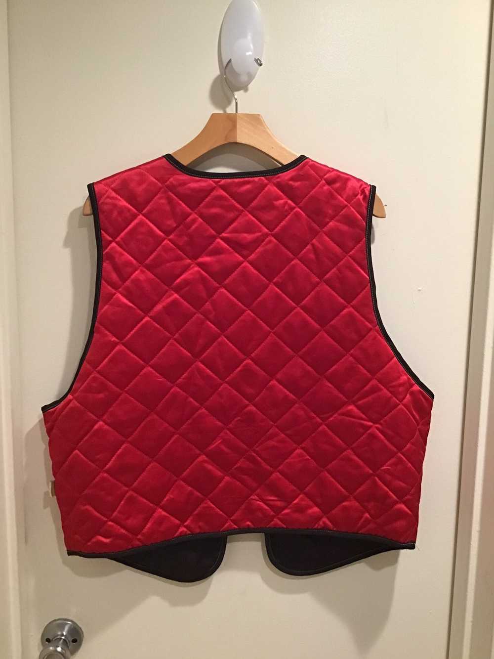 Vintage 90s Shiny Diamond Quilted Puffer Hip Hop … - image 4