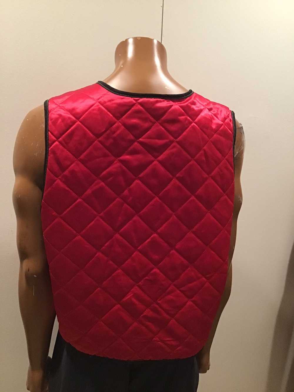 Vintage 90s Shiny Diamond Quilted Puffer Hip Hop … - image 6