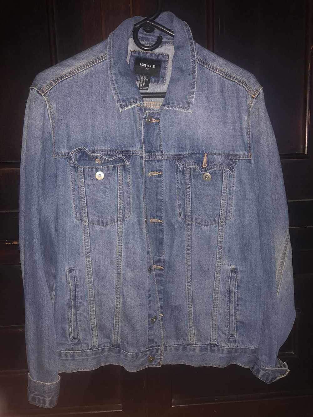 21 Men Men 21 Jean Jacket - image 1