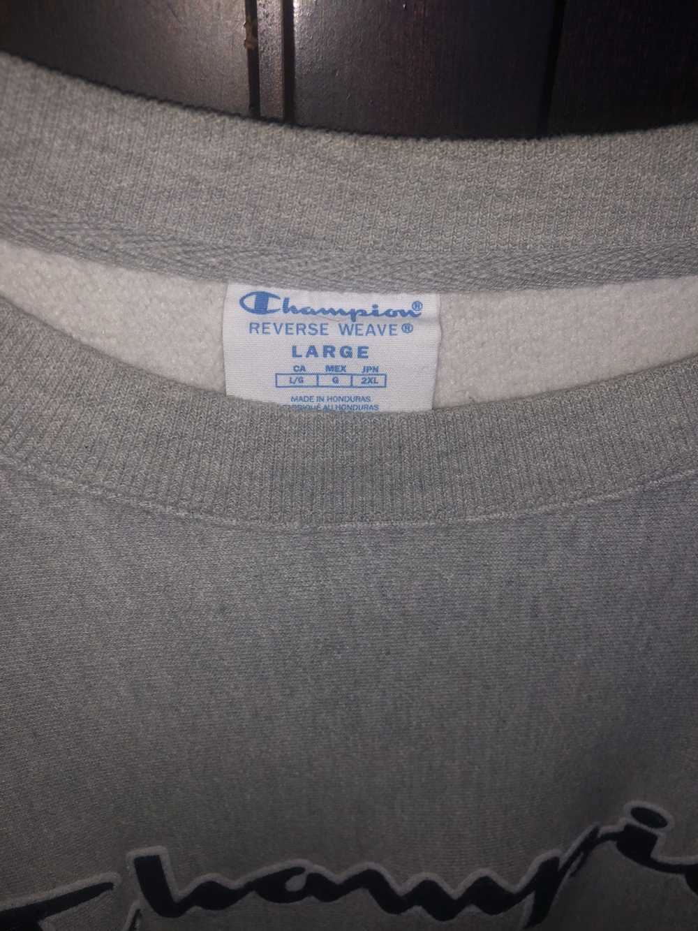 Champion Grey Champion crew neck - image 2