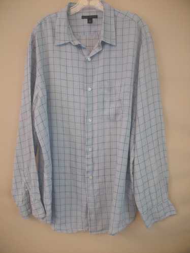 Banana Republic Vintage Windowpane Designed 100% L