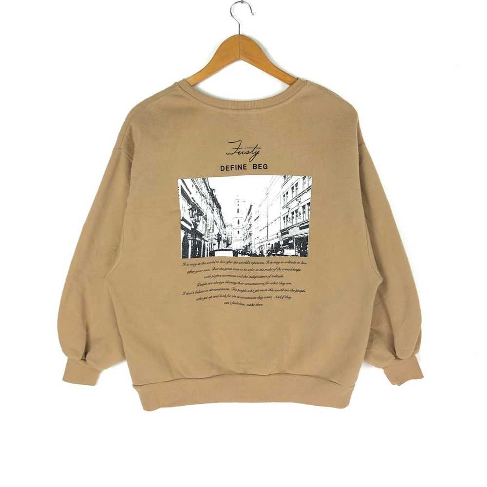 Japanese Brand Galyge Define Beg Crewneck Sweatsh… - image 1