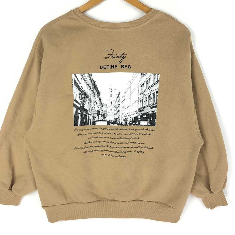 Japanese Brand Galyge Define Beg Crewneck Sweatsh… - image 2