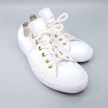 Converse Converse All Star Perforated Leather Sne… - image 1