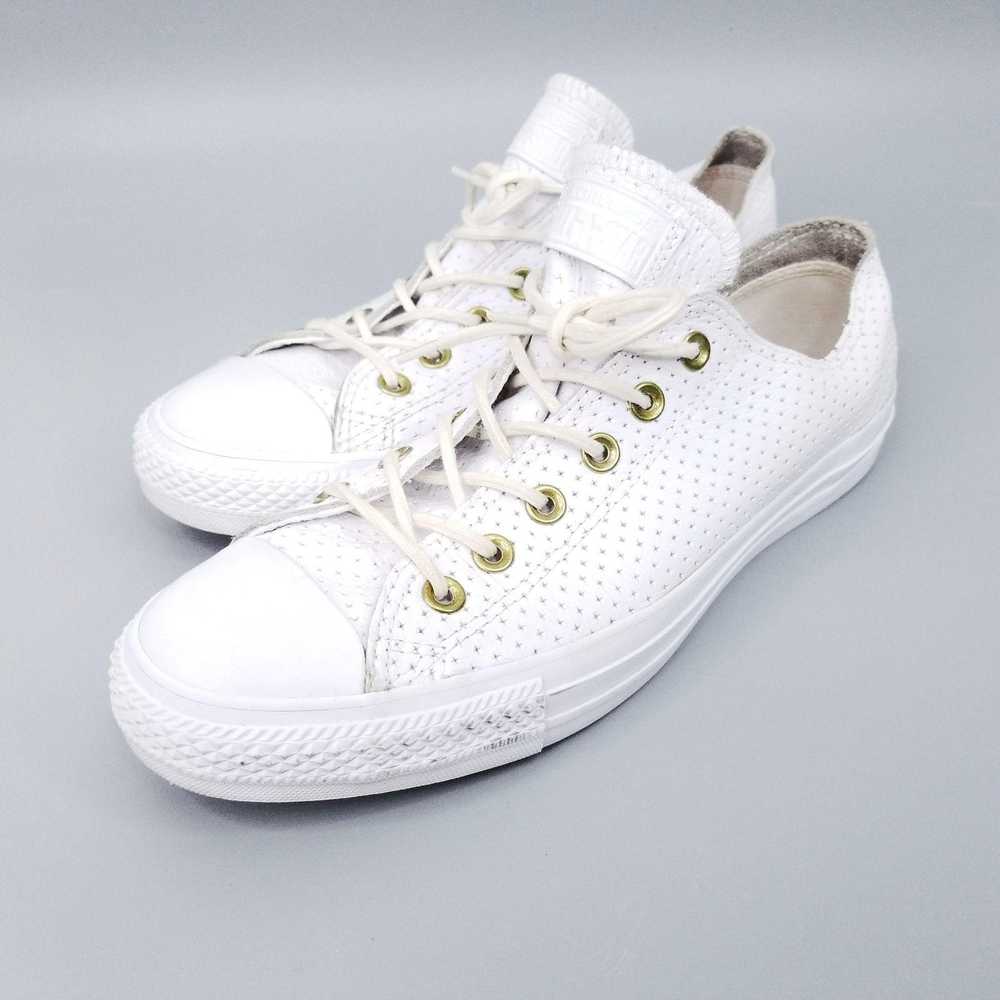 Converse Converse All Star Perforated Leather Sne… - image 4