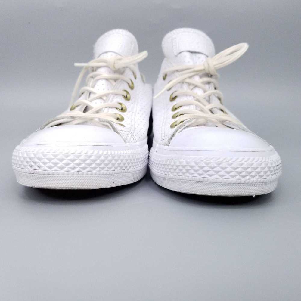 Converse Converse All Star Perforated Leather Sne… - image 6