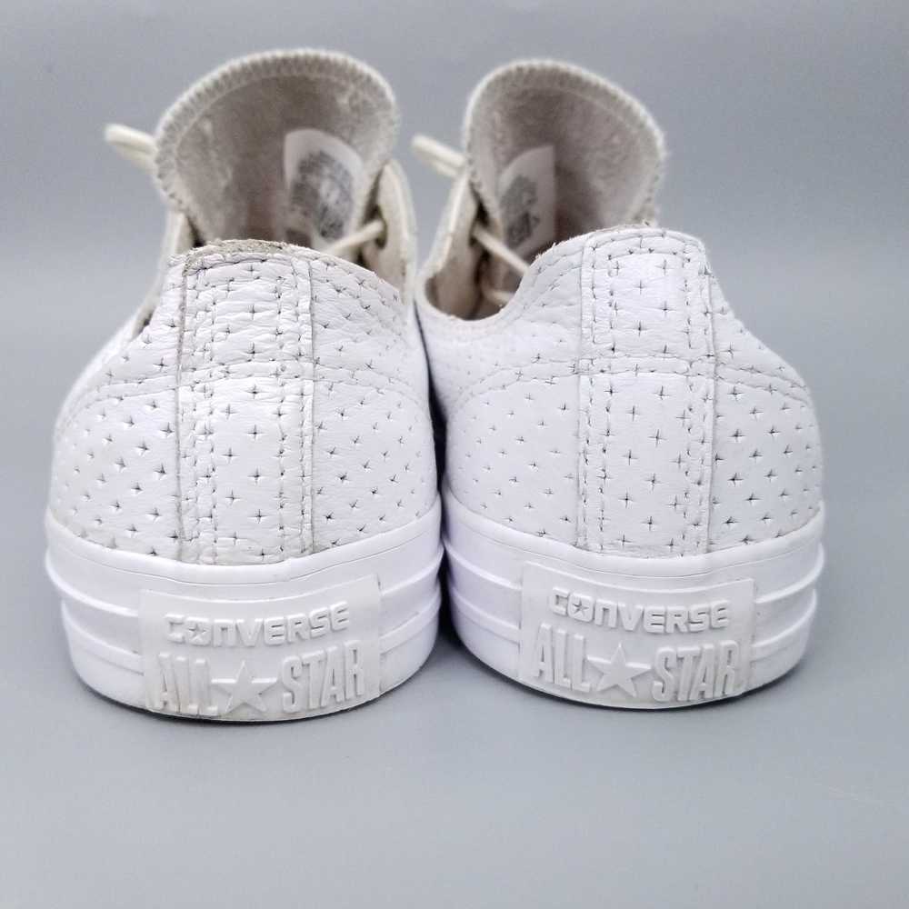 Converse Converse All Star Perforated Leather Sne… - image 7
