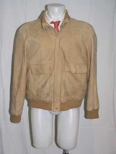 Loewe Cazadora 80s 90s Suede Leather Jacket Size 5