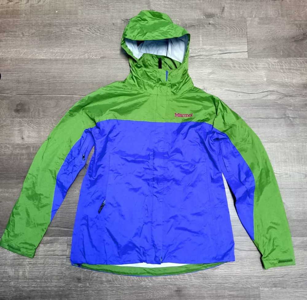 Marmot Marmot hooded Windbreaker nice colour way - image 1