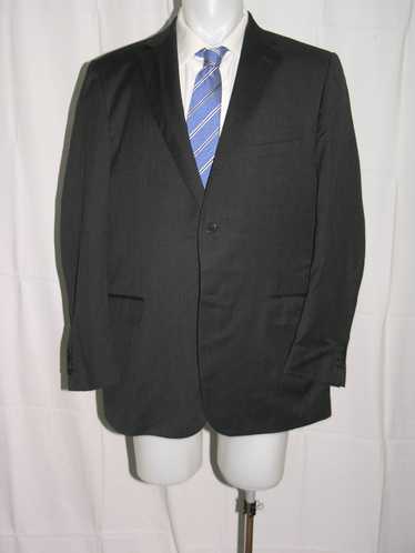 Ermenegildo Zegna Roma Fit Solid Gray Two Button B