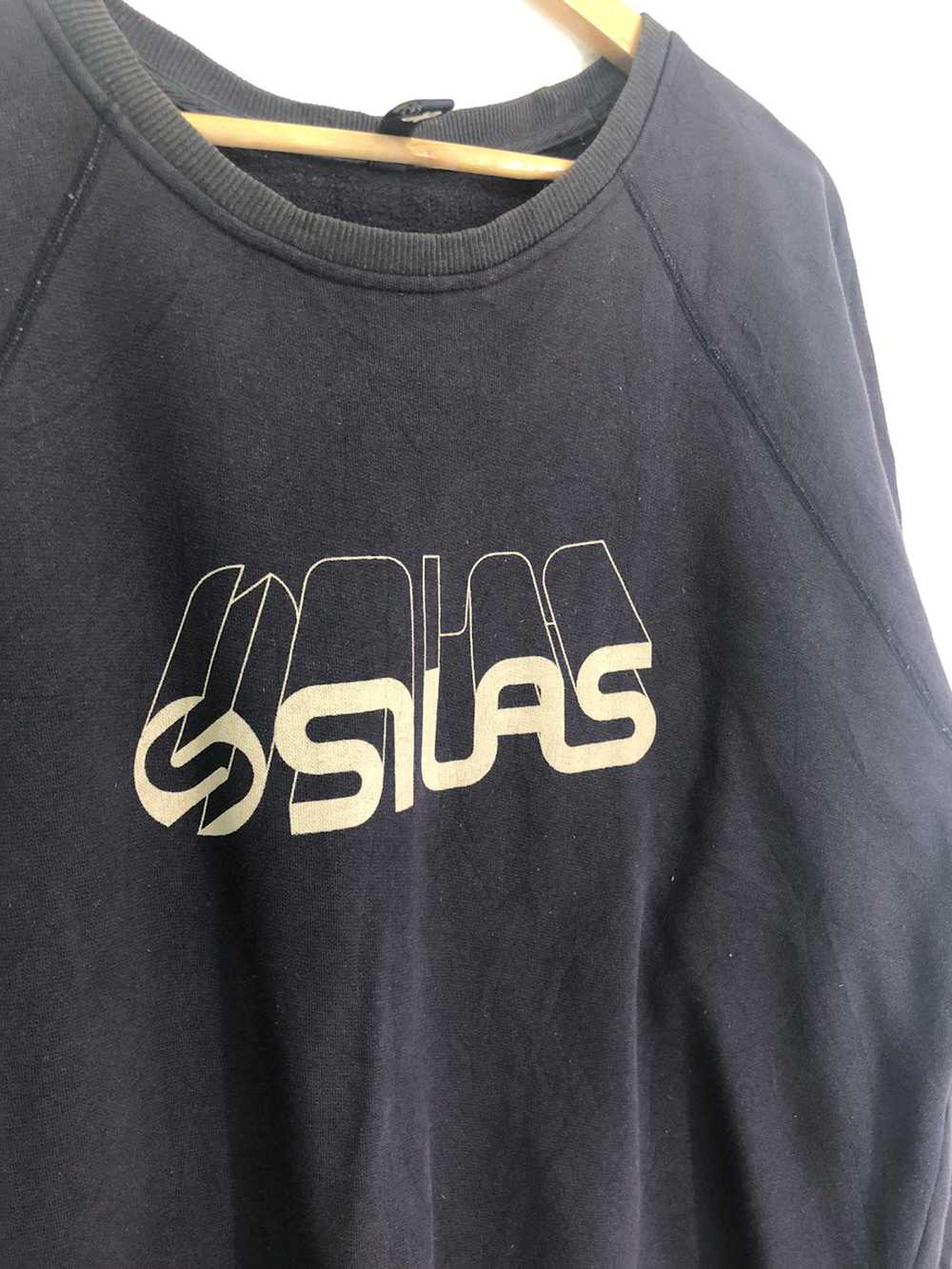 Silas Silas Big Logo Black Jumper Pullover - image 4