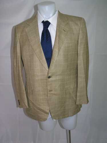 Brioni Biella Silk Blend Two Button Blazer 42R - image 1