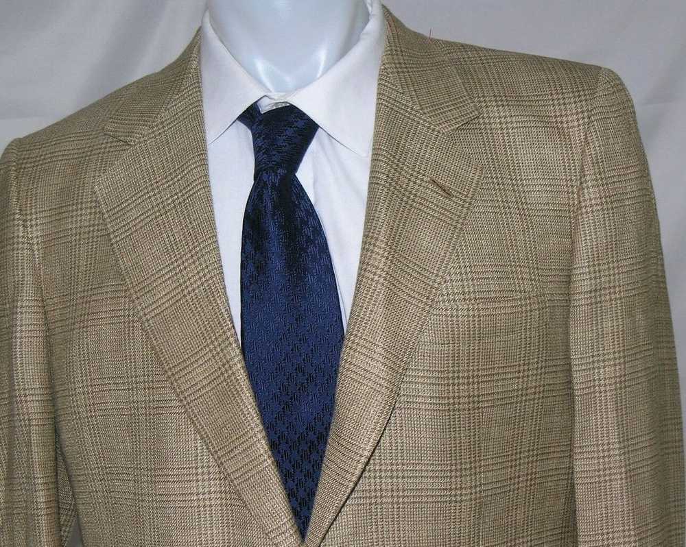 Brioni Biella Silk Blend Two Button Blazer 42R - image 2