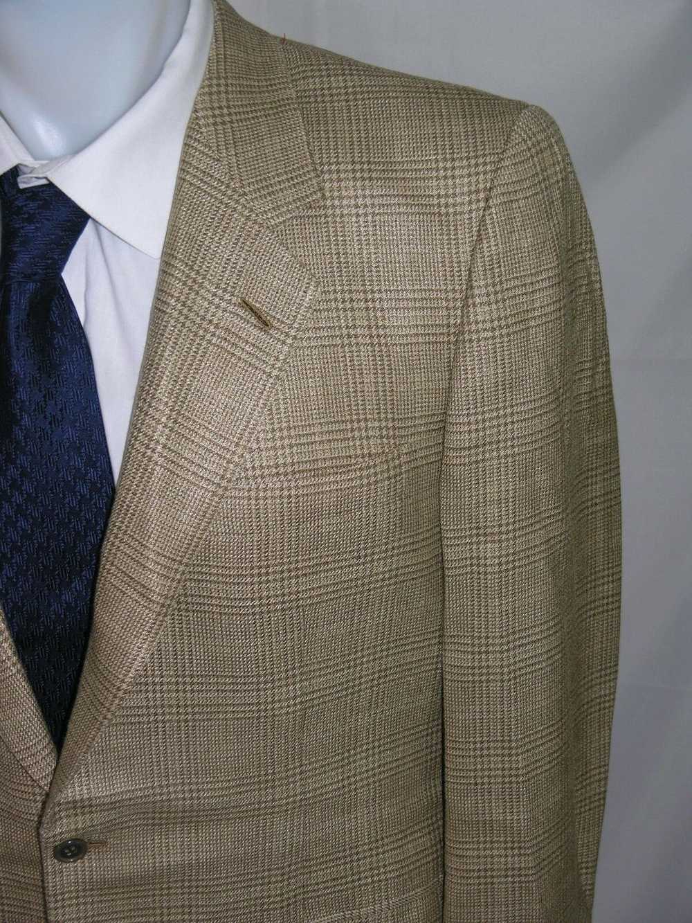 Brioni Biella Silk Blend Two Button Blazer 42R - image 3