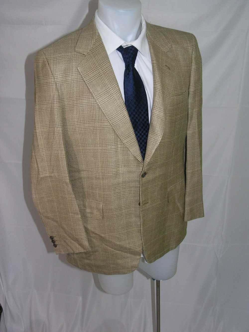 Brioni Biella Silk Blend Two Button Blazer 42R - image 4