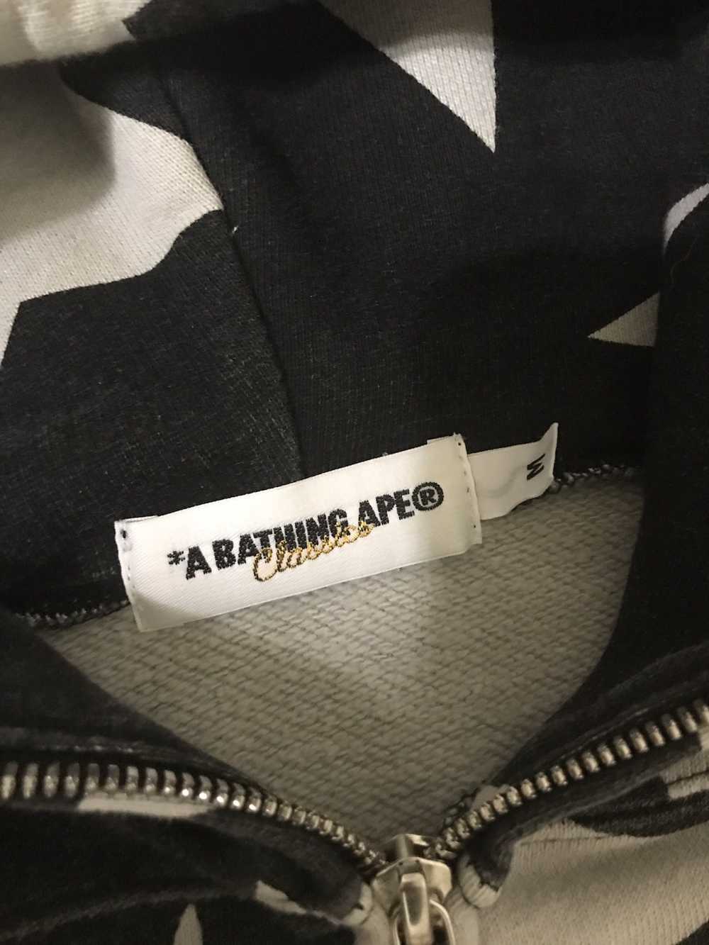 Bape Bape bapesta hoodie black&grey - image 3