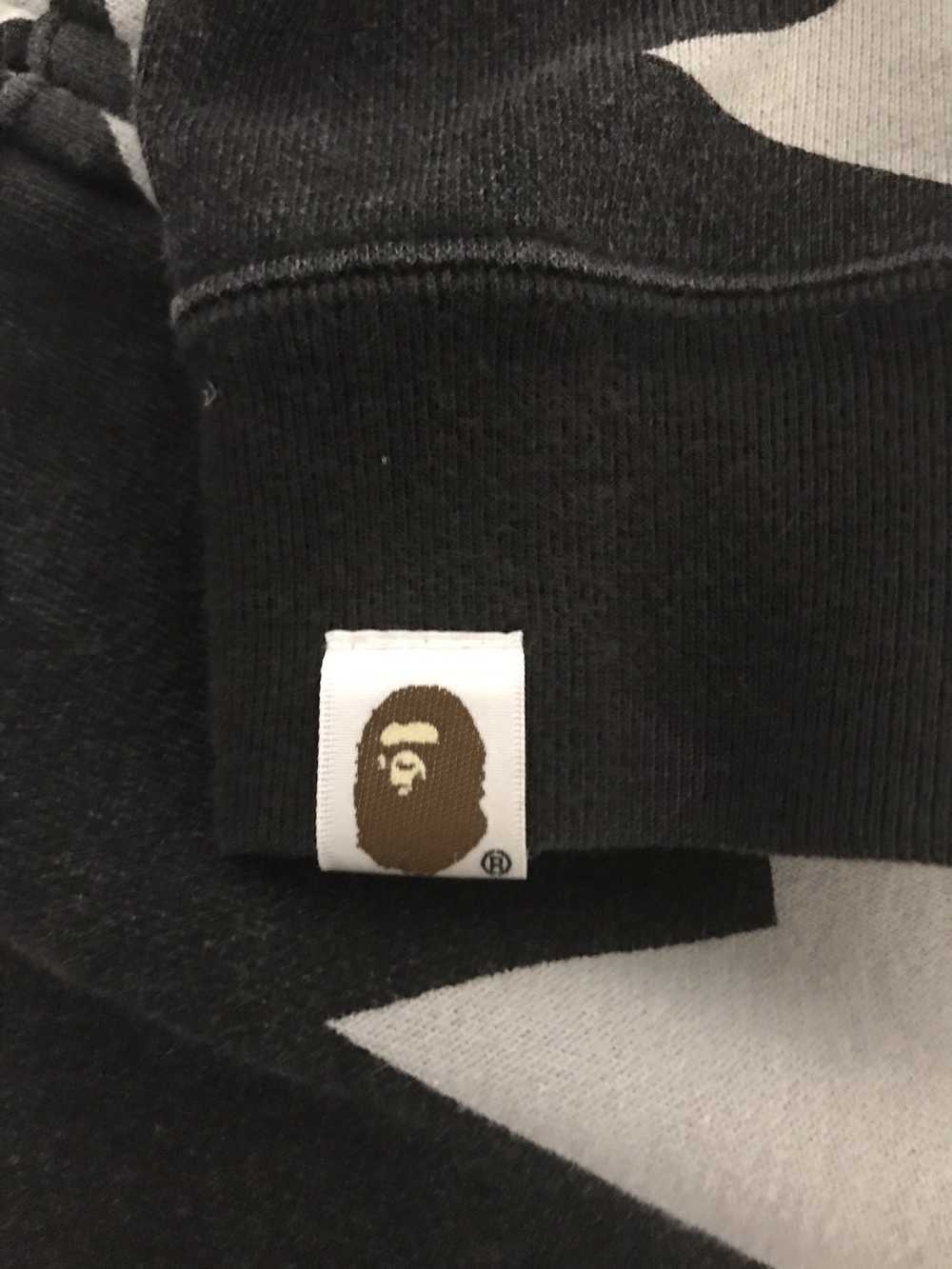 Bape Bape bapesta hoodie black&grey - image 4