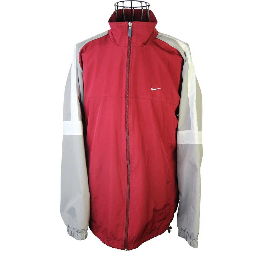 Nike × Vintage Vintage Nike Back Swoosh Windbreak… - image 2