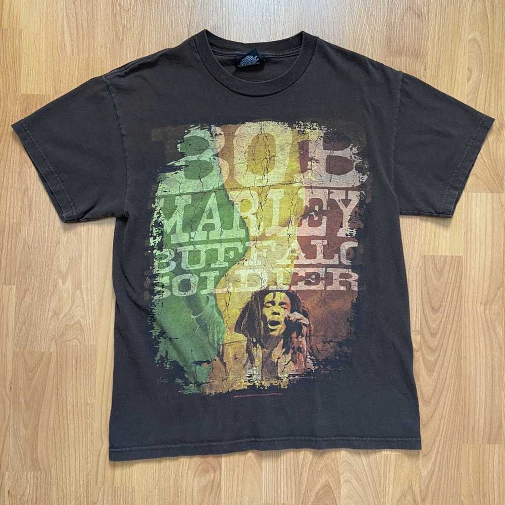 Band Tees × Vintage Vintage Bob Marley Buffalo So… - image 1