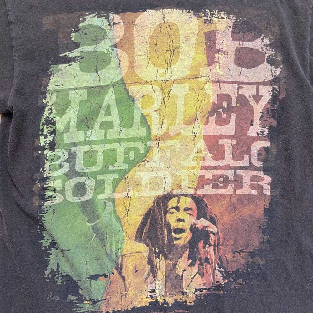 Band Tees × Vintage Vintage Bob Marley Buffalo So… - image 2