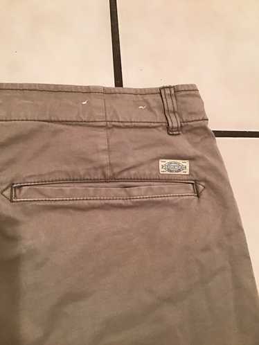 Industrie 99 Mens Gray Denim Flat Front Walk Shorts Size 38