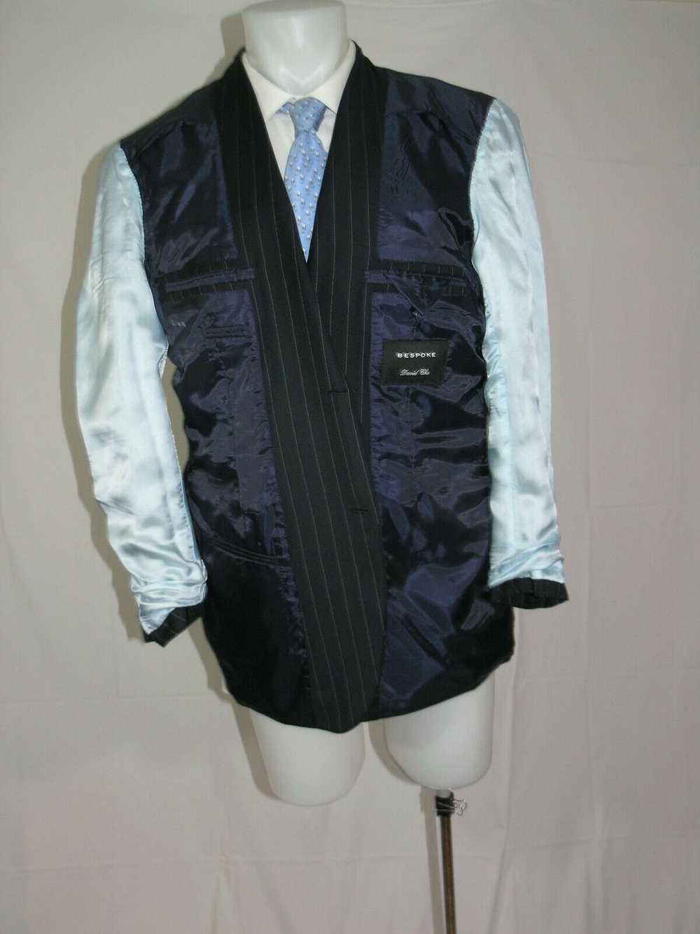 Other Bespoke Flat Front Two Button Suit 42R - image 9