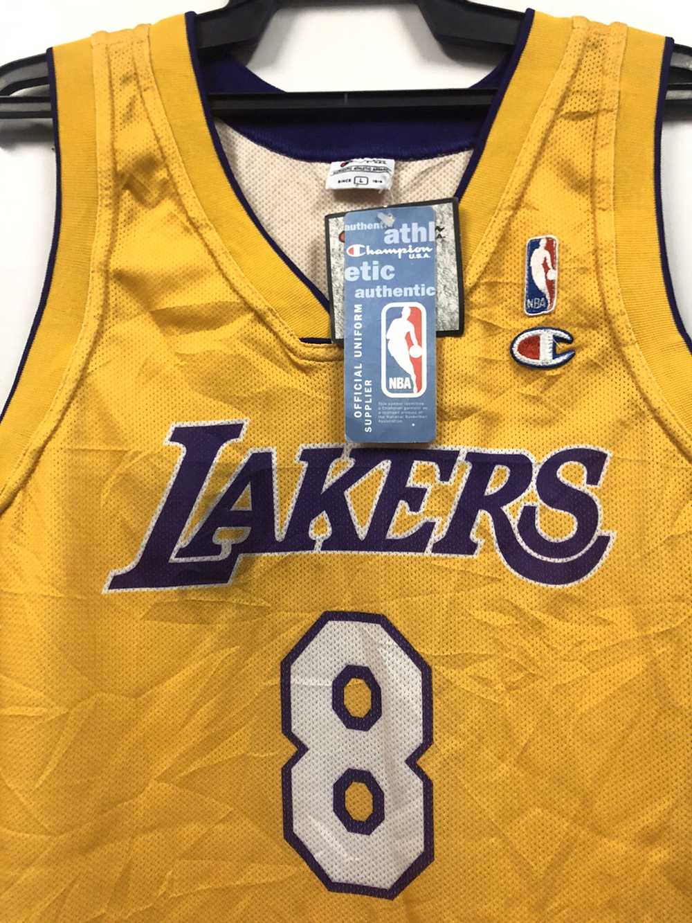 Champion × Lakers × Vintage Vintage Very rare Kob… - image 10