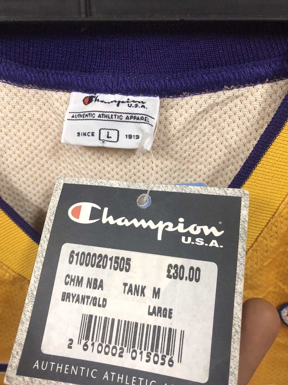 Champion × Lakers × Vintage Vintage Very rare Kob… - image 7