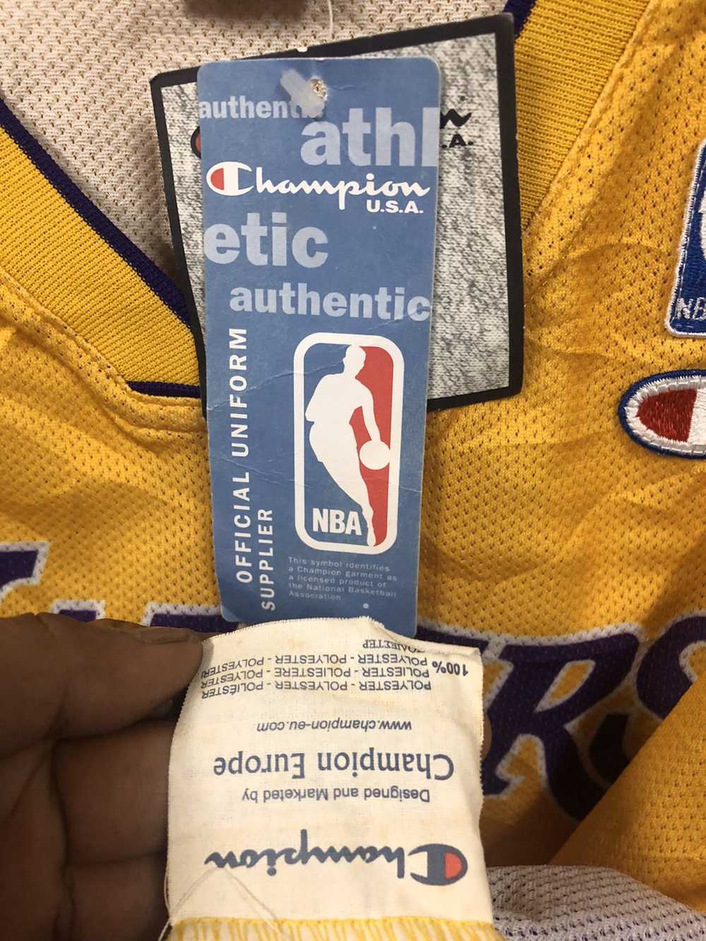 Champion × Lakers × Vintage Vintage Very rare Kob… - image 8