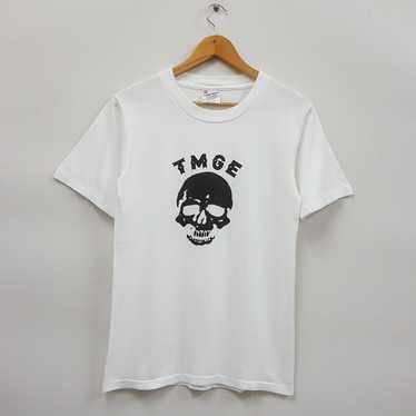 TMGE スカル Tシャツ 白 S Vintage japanese band tmge - Gem