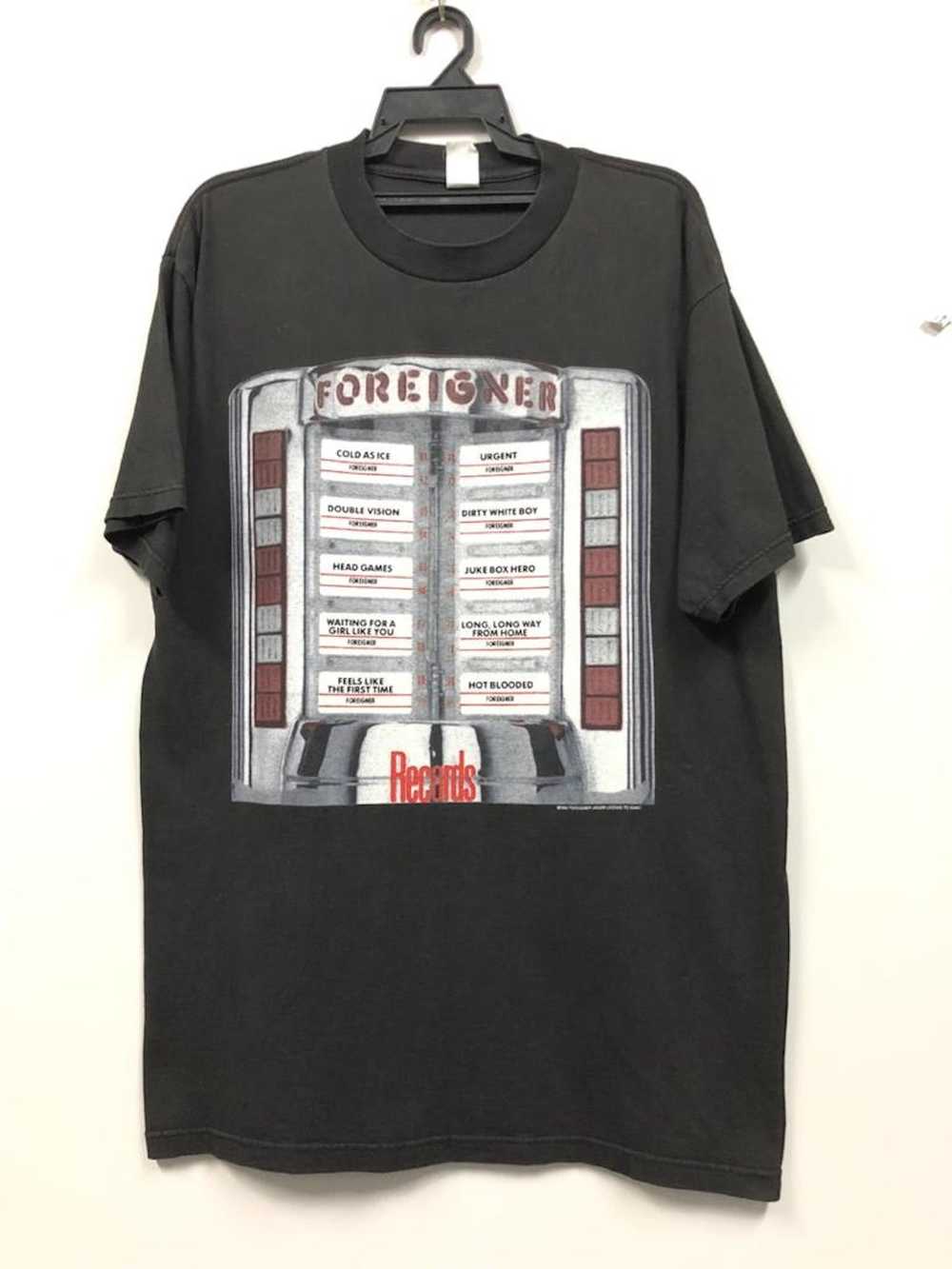 Band Tees × Tour Tee × Vintage Vintage foreigner … - image 1