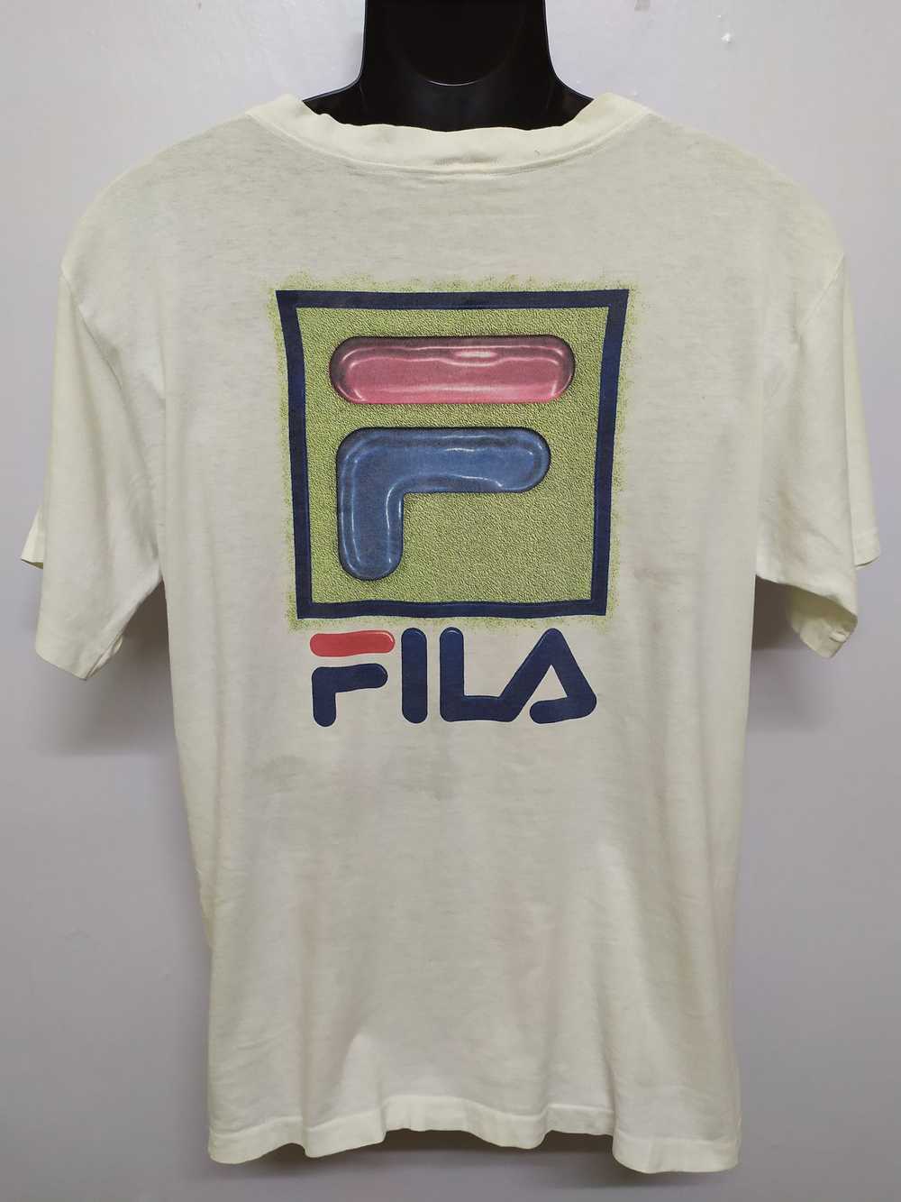 Fila × Japanese Brand Vintage Fila Tshirt Simple … - image 3