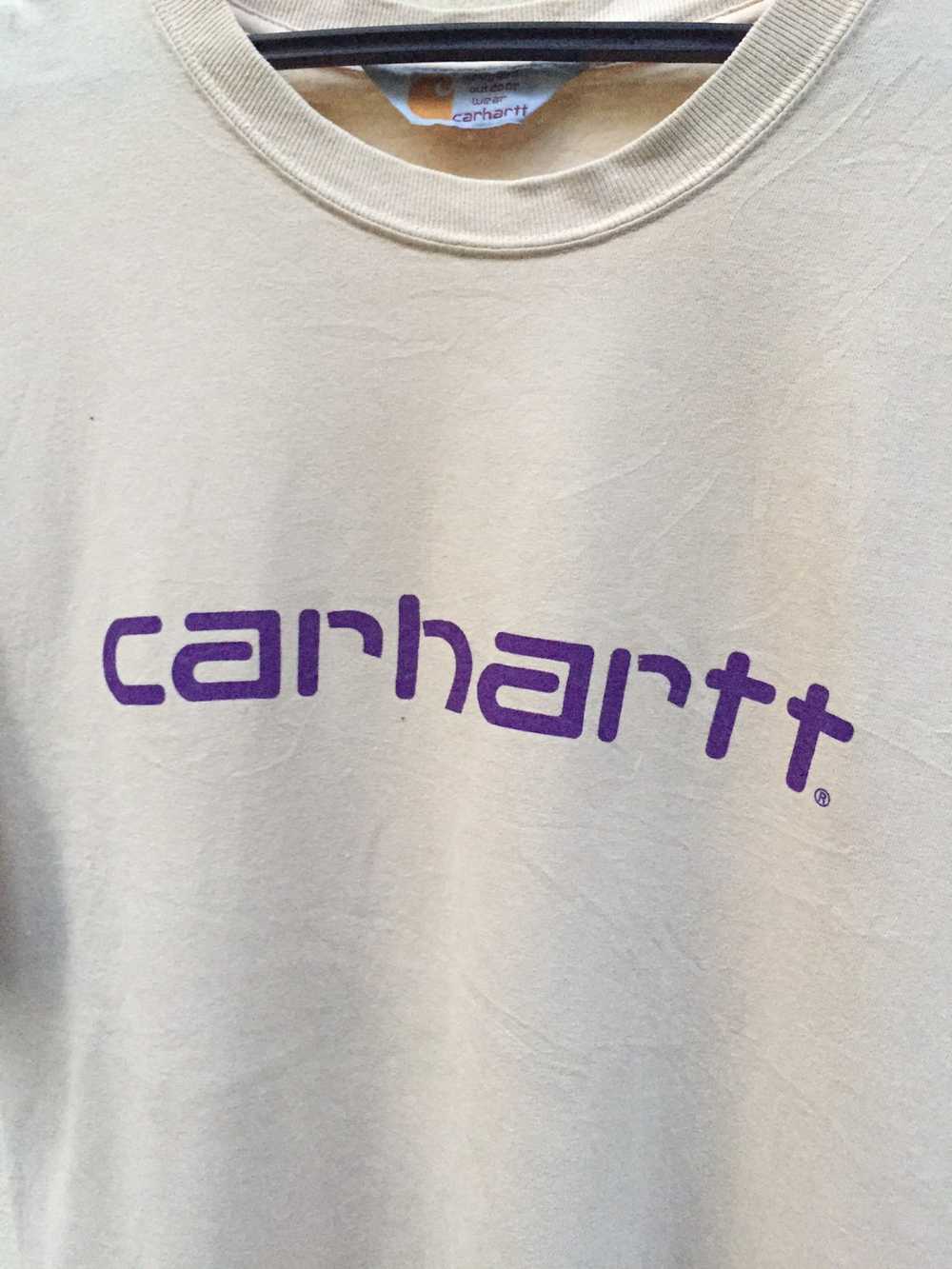 Carhartt × Streetwear Carharrt spell out tee - image 3