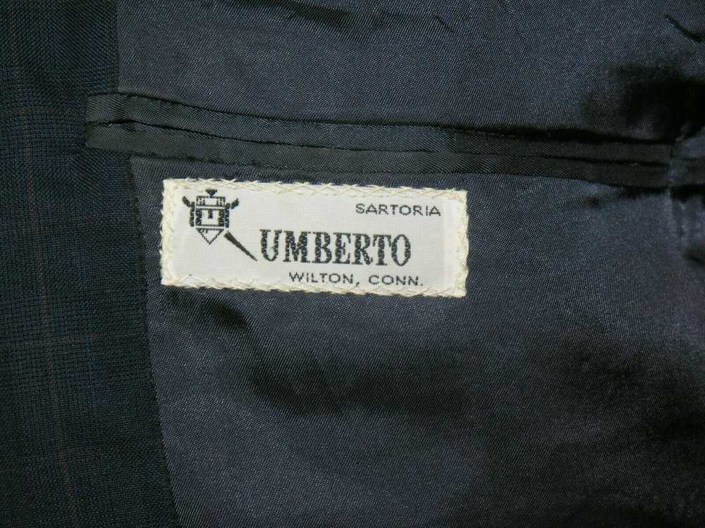 Bespoke Umberto Pitagora Blue Plaid Bespoke Two B… - image 11