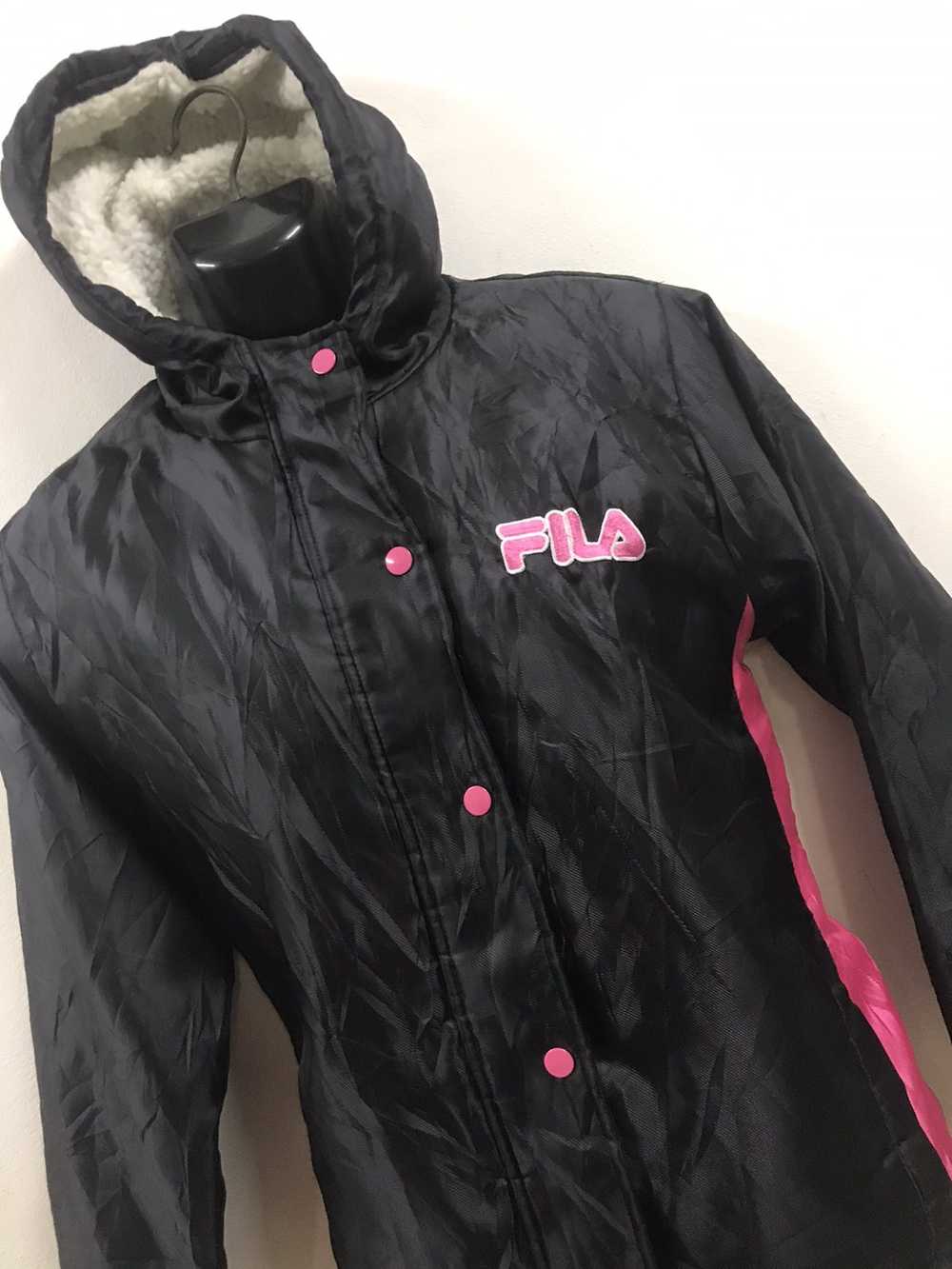 Fila Fila Biella Italia Raincoat Hoodie Fleece - image 1