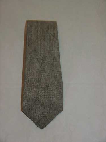 Kiton Herringbone Classic Width 100% Linen Tie
