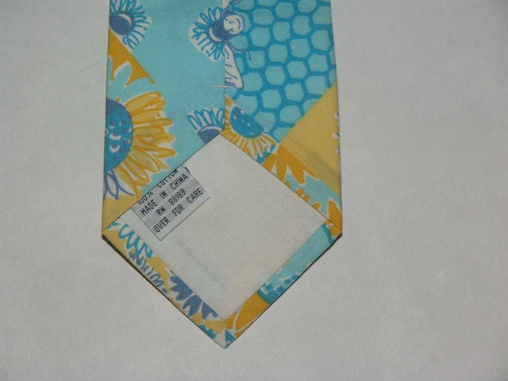 Other Lilly Pulitzer Cotton Floral Short Tie - image 5