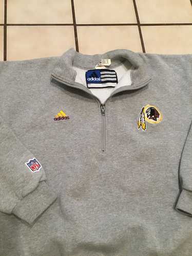 Adidas VTG Adidas Team Washington Redskins 1/2 Zip