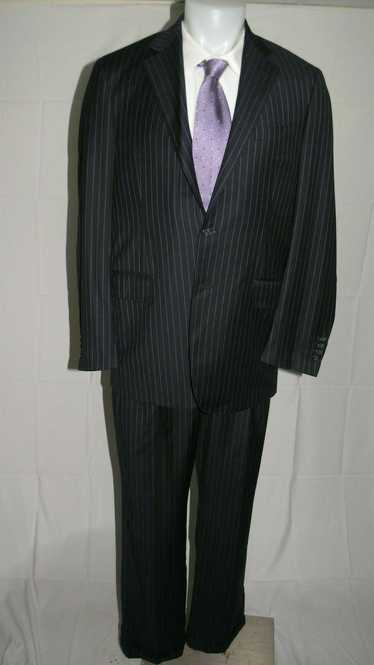 Giliberto Custom Hand Made Two Button Striped Suit