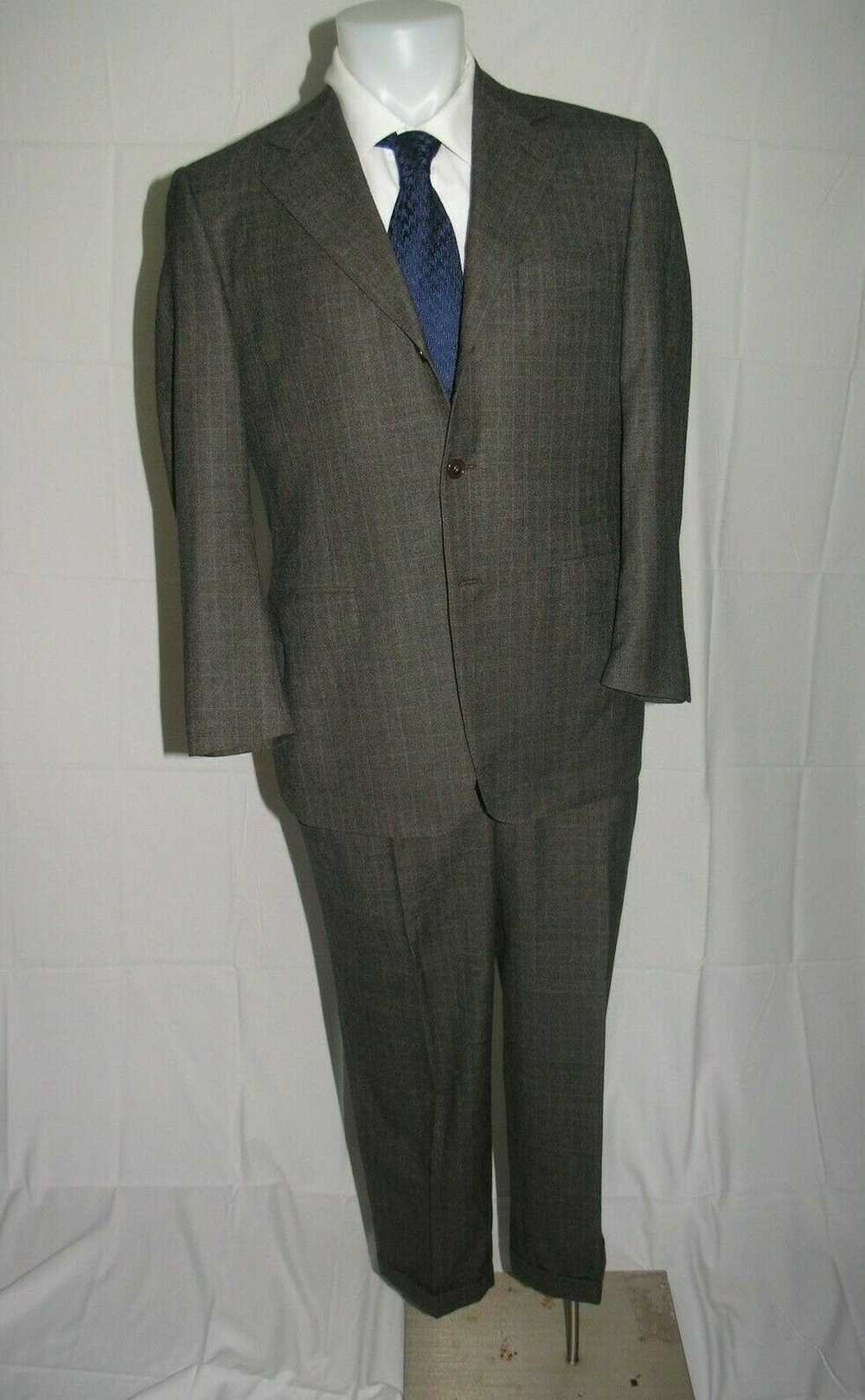 Canali Three Roll Two Super 130 Suit 38S - image 1